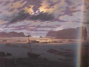 Caspar David Friedrich The Baltic sea in the Moonlight (mk10) Spain oil painting artist
